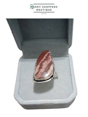 Sterling Silver Jasper Ring